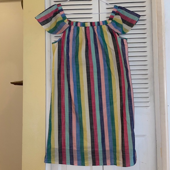 Striped J. Crew Shift Dress - Picture 2 of 7